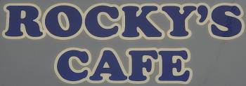 Logo of Rocky's Cafe in Canandaigua, NY